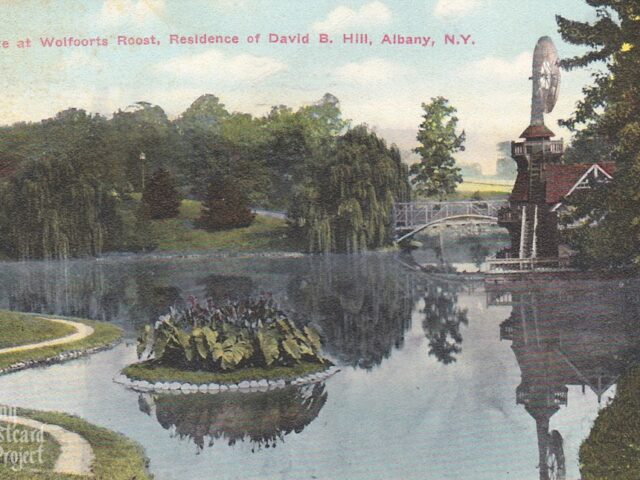 Lake at Wolfoorts Roost, Residence of David B. Hill