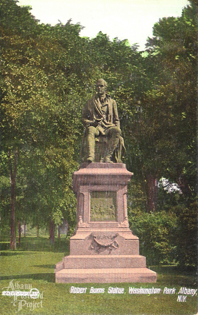 Robert Burns Statue Washington Park