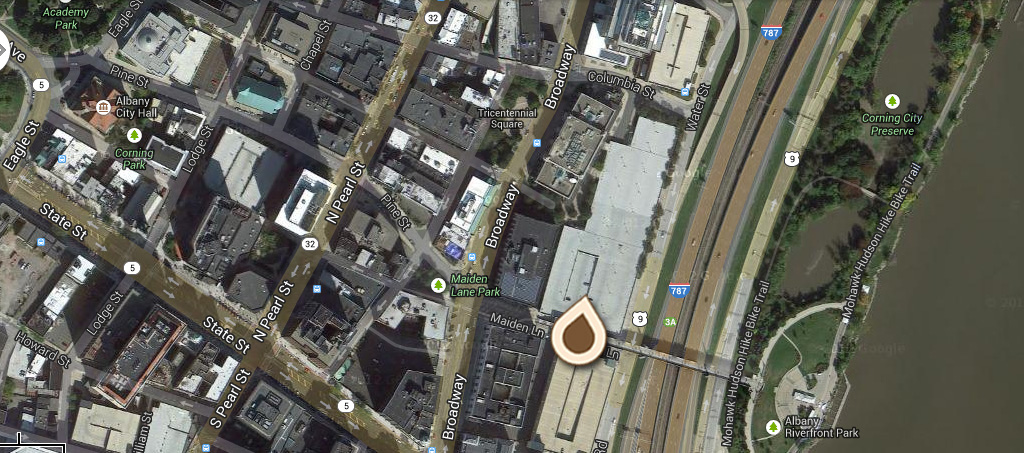 Map View of the Yards of the Union Station