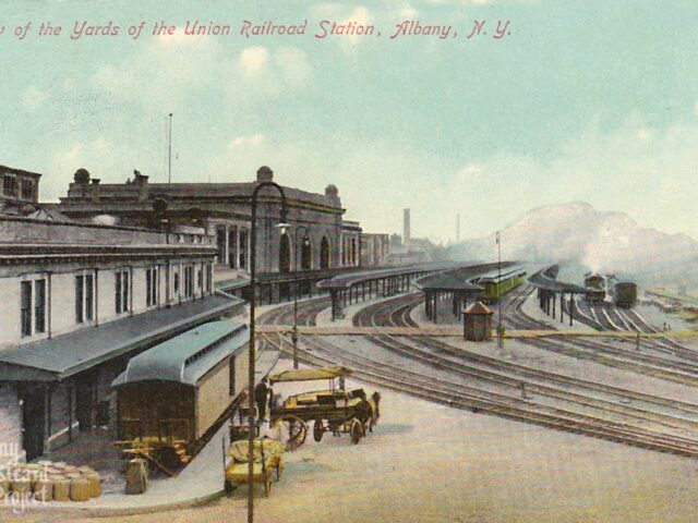 View of the Yards of the Union Railroad Station