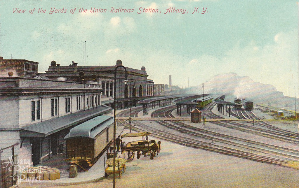 View of the Yards of the Union Railroad Station