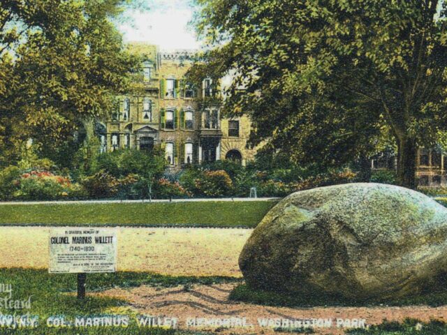 Col. Marinus Willet Memorial, Washington Park