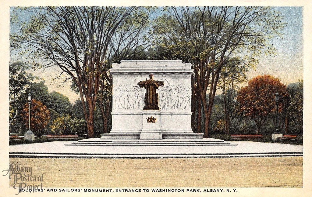 Soldiers and Sailors Monument Entrance to Washington Park