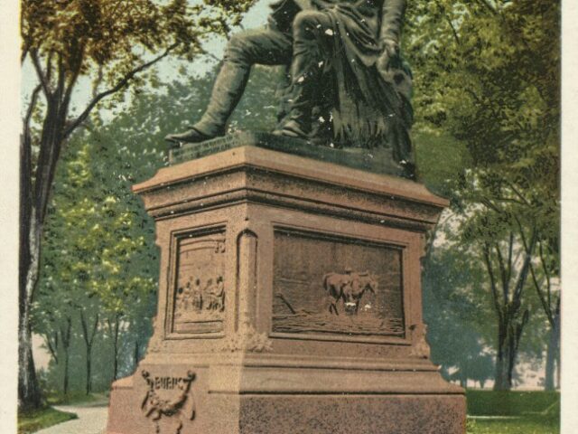 Burns Statue, Washington Park