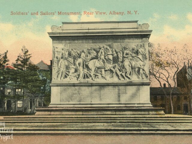 Soldiers’ and Sailors’ Monument, Rear View
