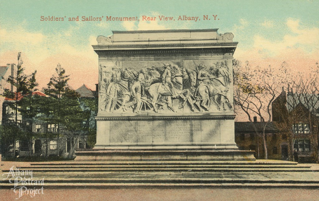 Soldiers' and Sailors' Monument, Rear View