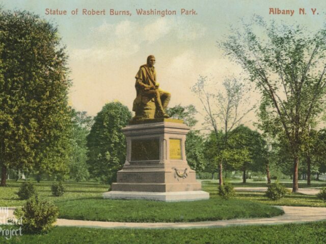 Statue of Robert Burns, Washington Park