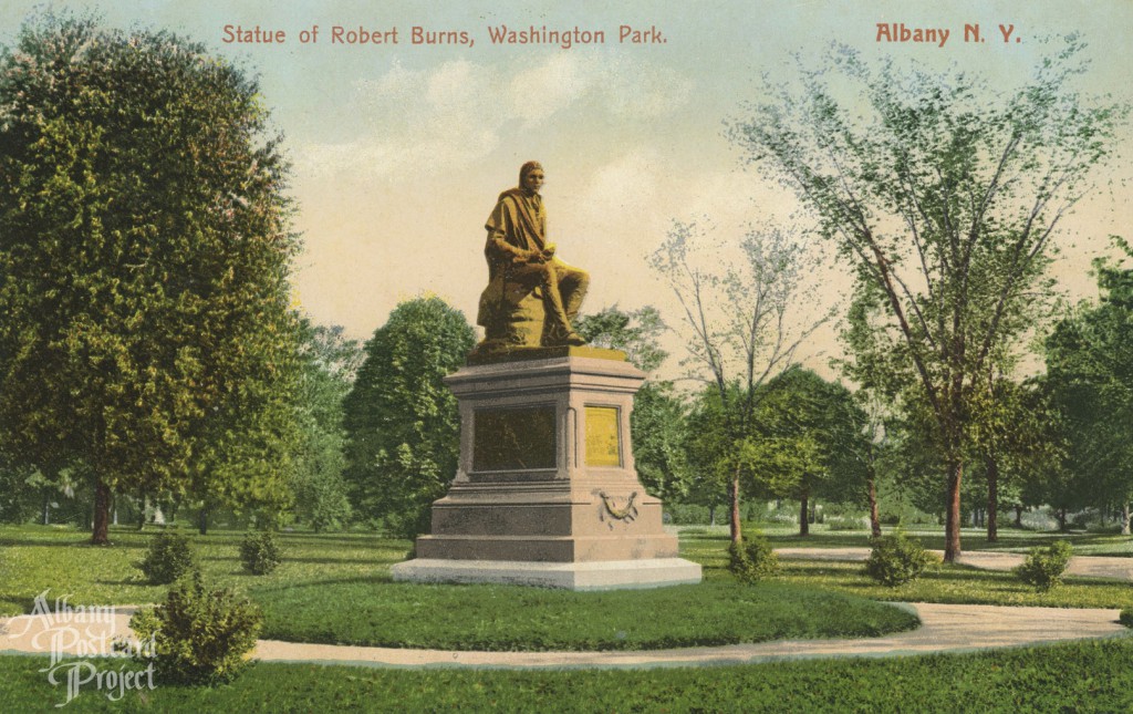 Statue of Robert Burns, Washington Park