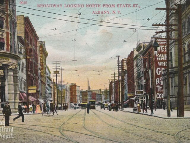 Broadway Looking North From State St.