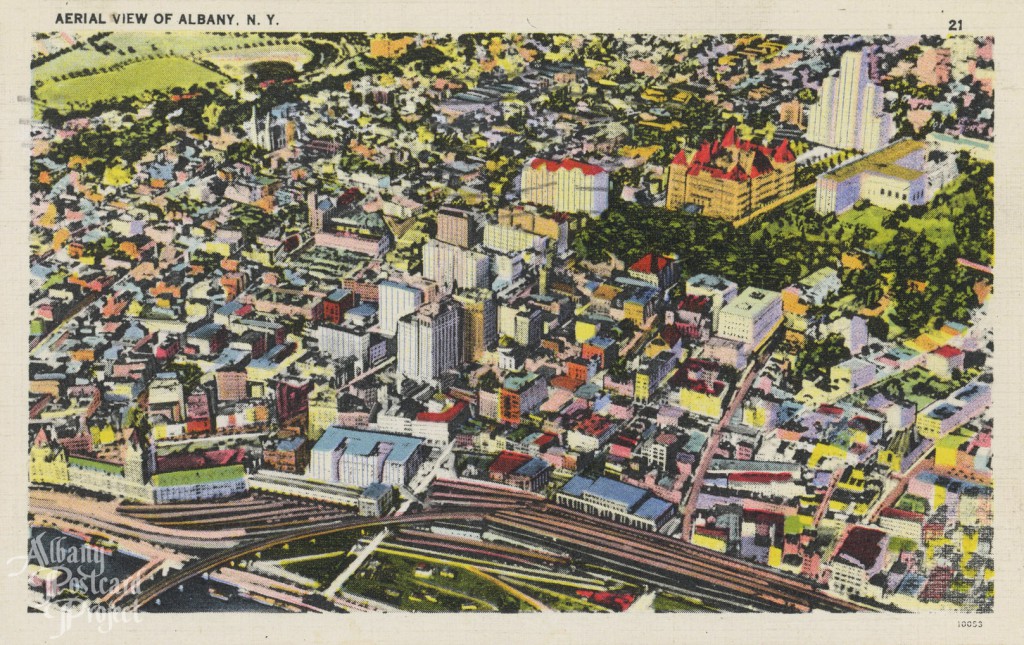 Aerial View of Albany