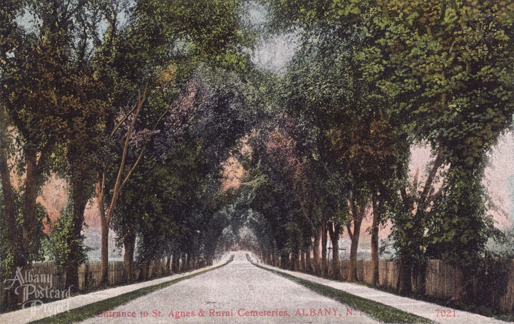 Entrance to St. Agnes and Rural Cemeteries