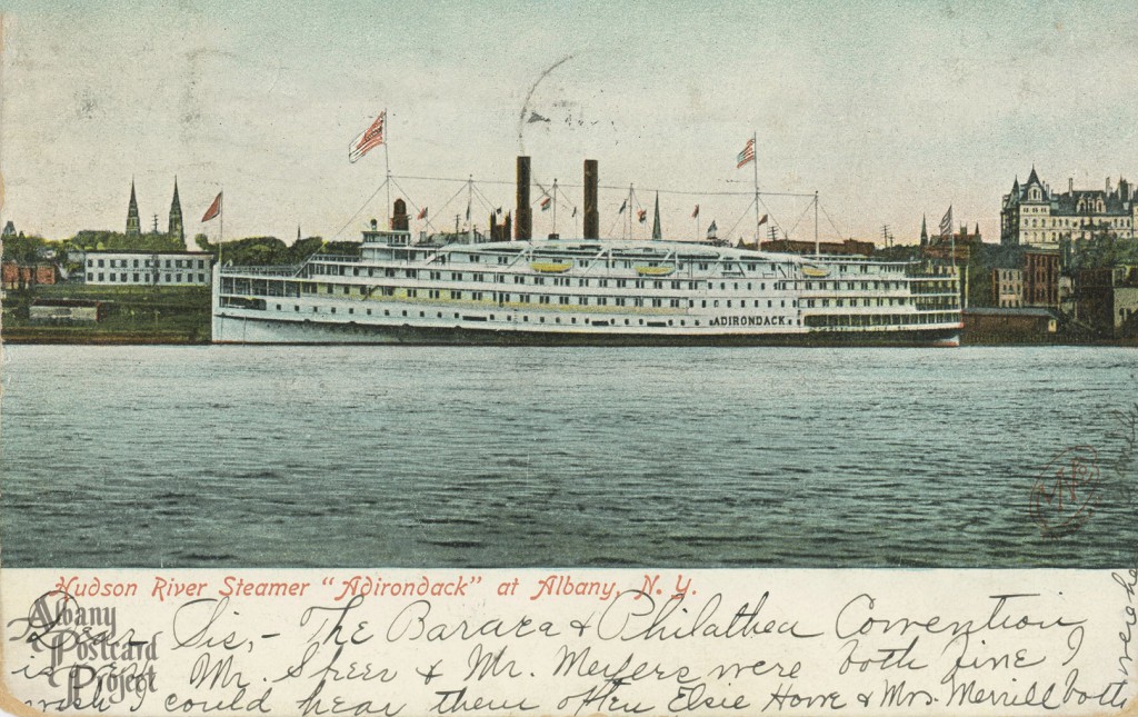 Hudson River Steamer Adirondack