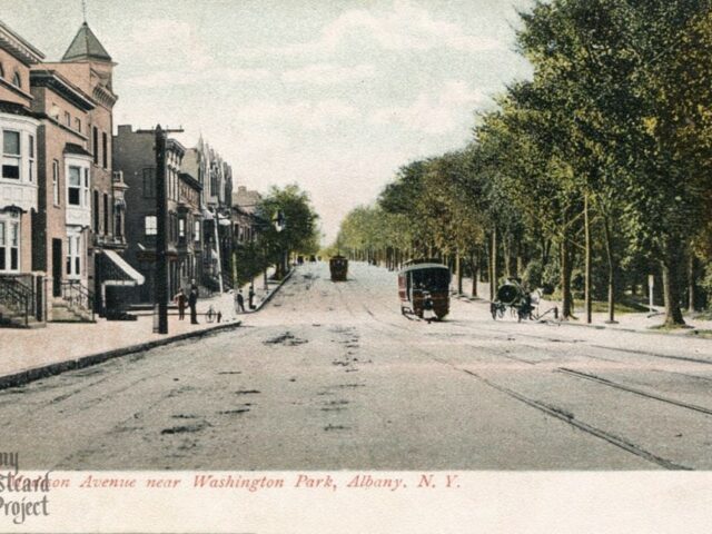 Madison Avenue near Washington Park