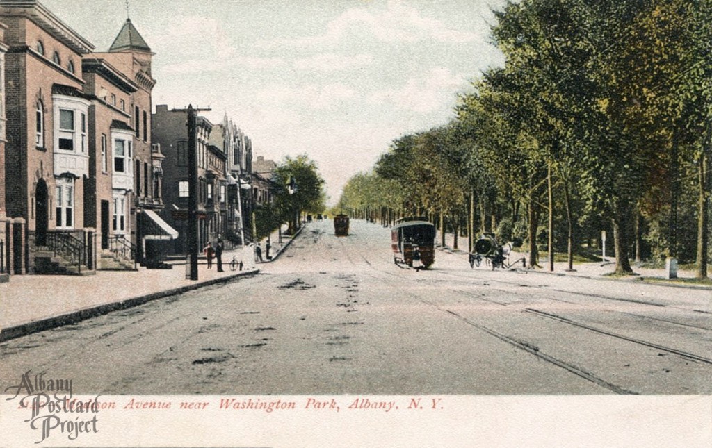 Madison Avenue near Washington Park