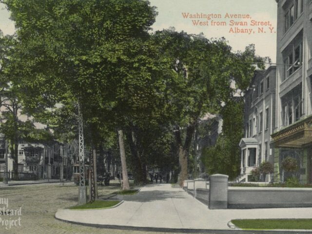 Washington Avenue, West from Swan Street