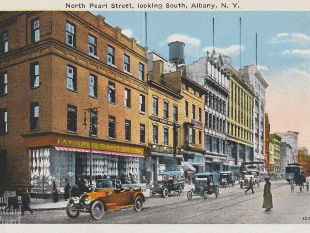 North Pearl Street, looking South