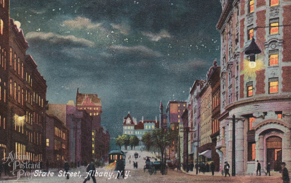 State Street Night Scene