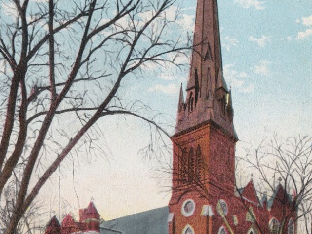 Trinity Methodist Episcopal Church, N.W., corner Lark and Lancaster Sts.