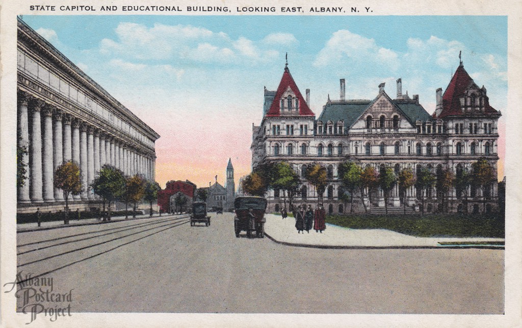 State Capitol and Educational Building, Looking East