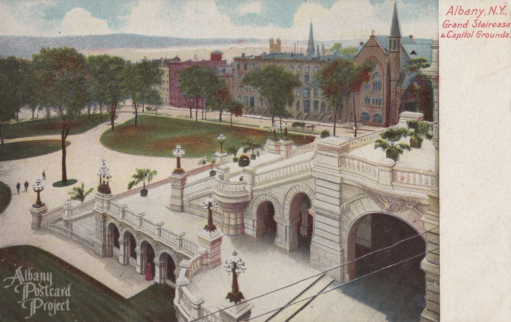 Grand Staircase and Capitol Grounds