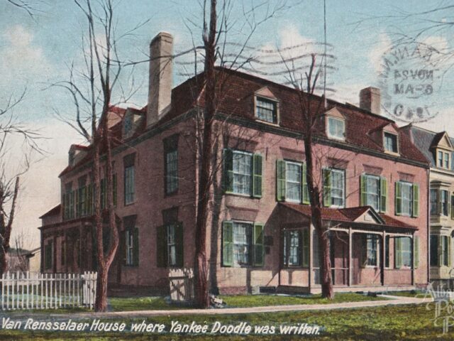 Old Van Rensselaer House Where Yankee Doodle was Written