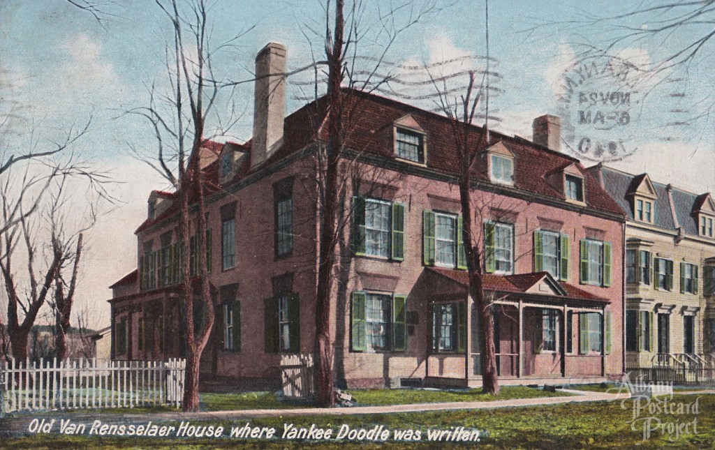 Old Van Rensselaer House Where Yankee Doodle was Written