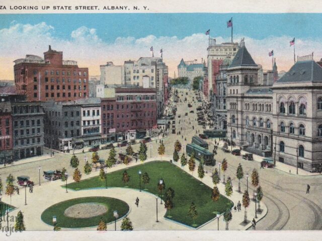 Plaza Looking Up State Street