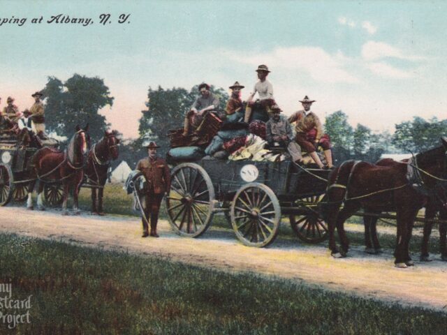 Camping at Albany, NY