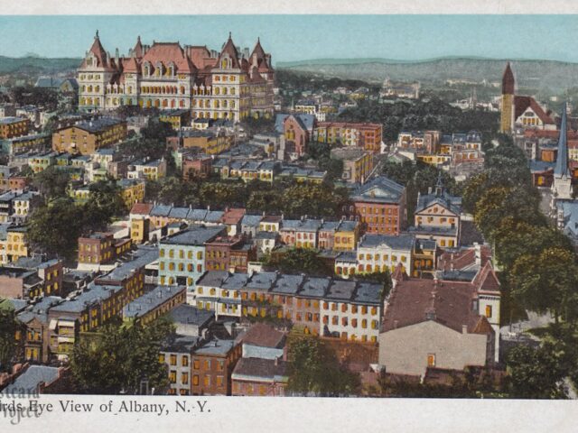 Birds Eye View of Albany