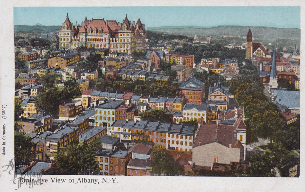 Birds Eye View of Albany