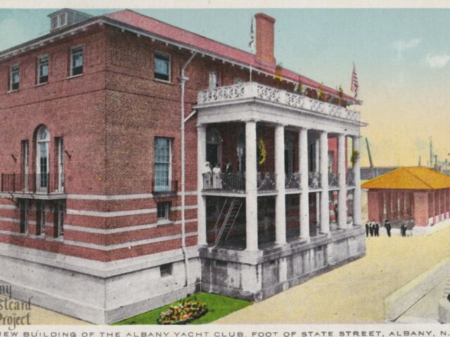 New Building of the Albany Yacht Club, Foot of State Street