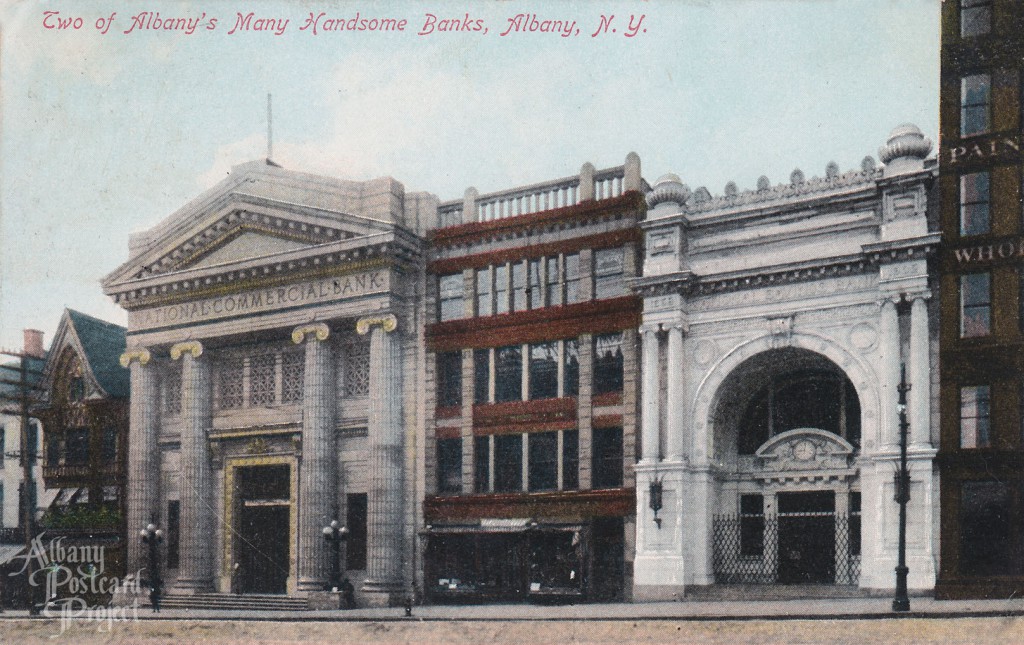 Two of Albany's Many Handsome Banks