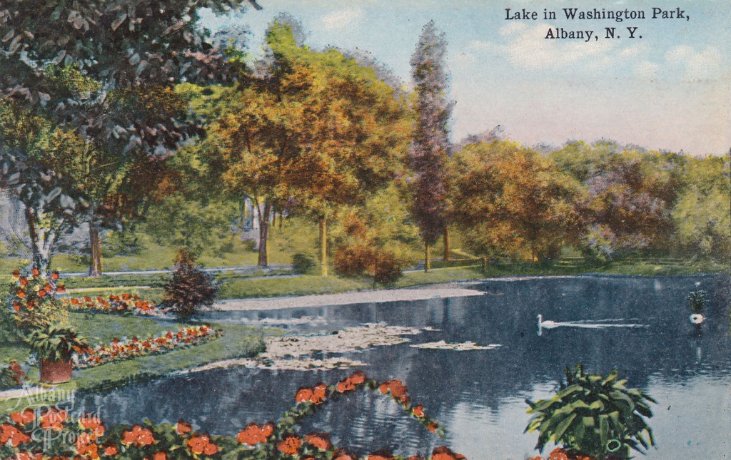 Lake in Washington Park