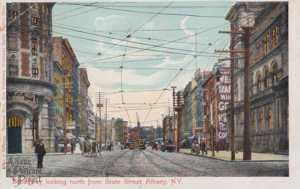 Broadway looking north from State Street