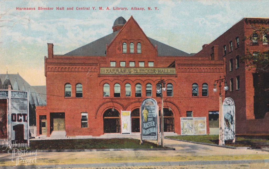 Harmanus Bleecker Hall and Central YMA Library