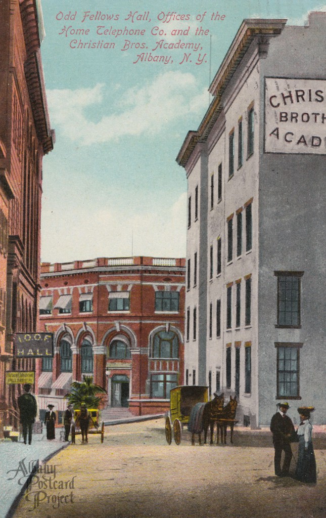 Odd Fellows Hall, Offices of the Home Telephone Co and CBA