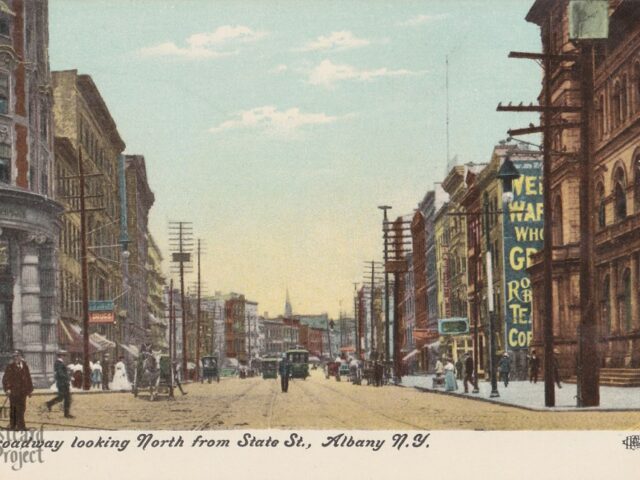 Broadway looking North from State St.