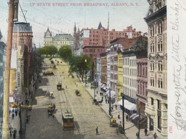 Up State Street From Broadway
