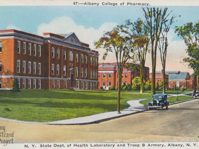 Albany College of Pharmacy, NY State Dept. of Health Laboratory and Troop B Armory