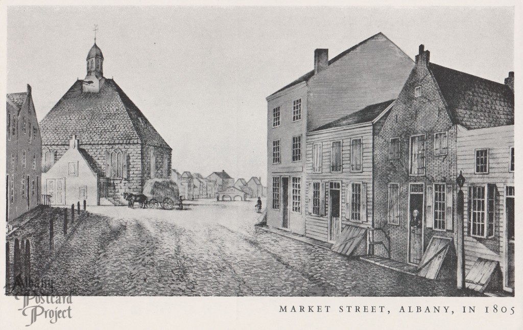 Market Street Albany in 1805