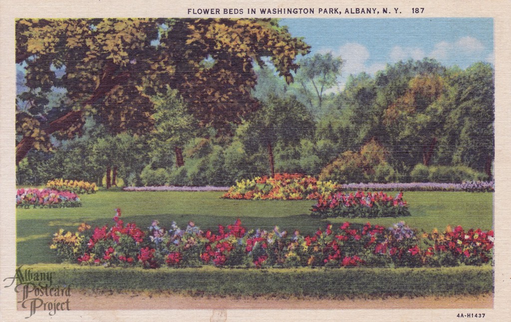 Flower Beds in Washington Park