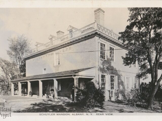 Schuyler Mansion, Rear View