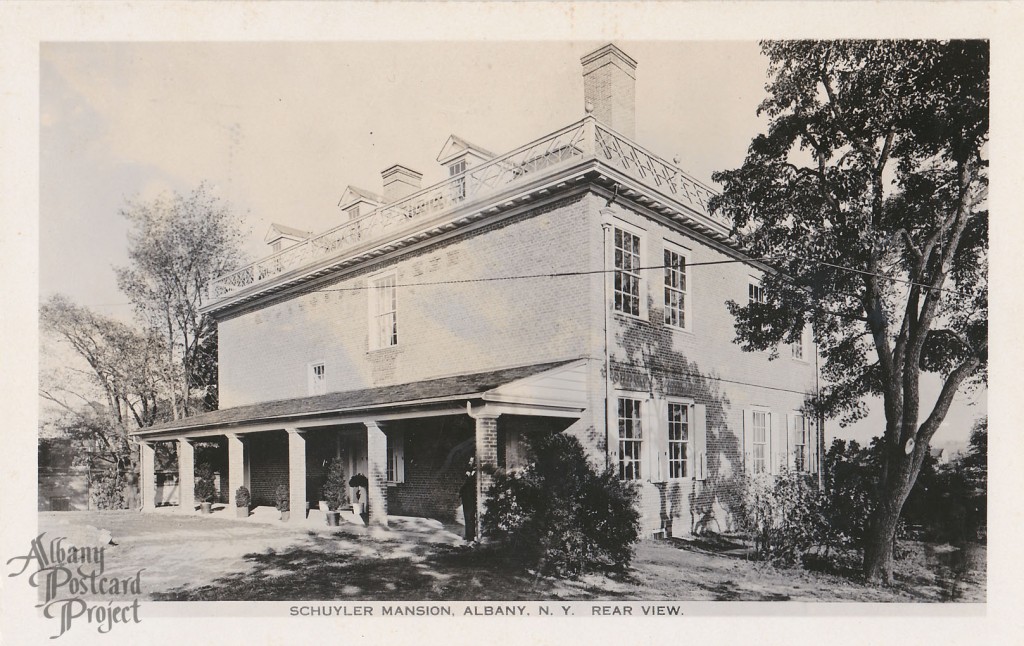 Schuyler Mansion, Rear View