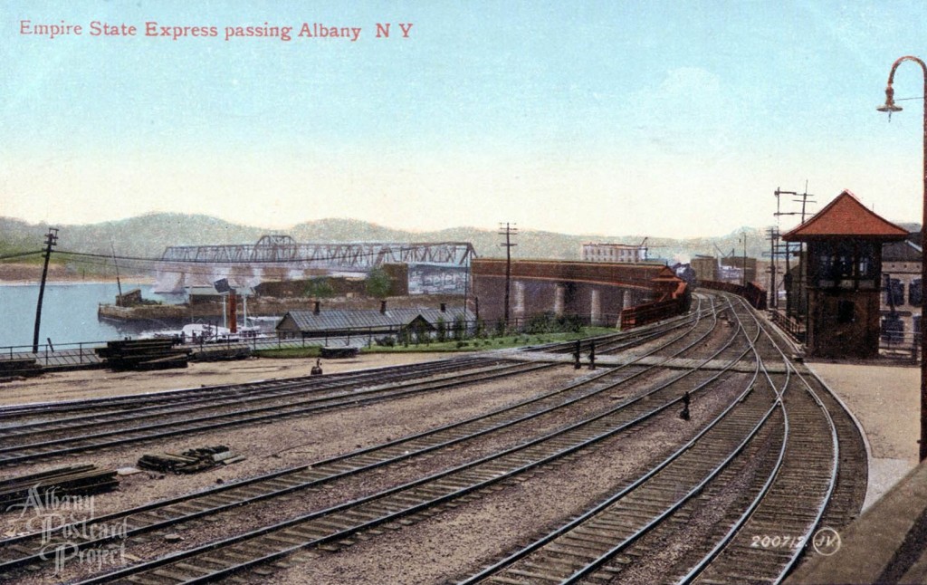 Empire State Express passing Albany