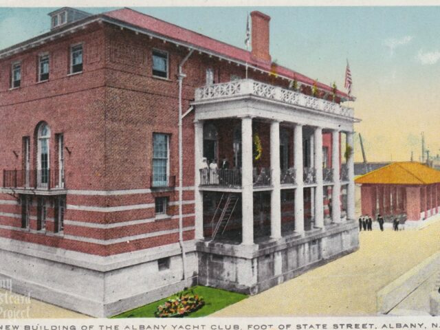 New Building of the Albany Yacht Club, Foot of State Street