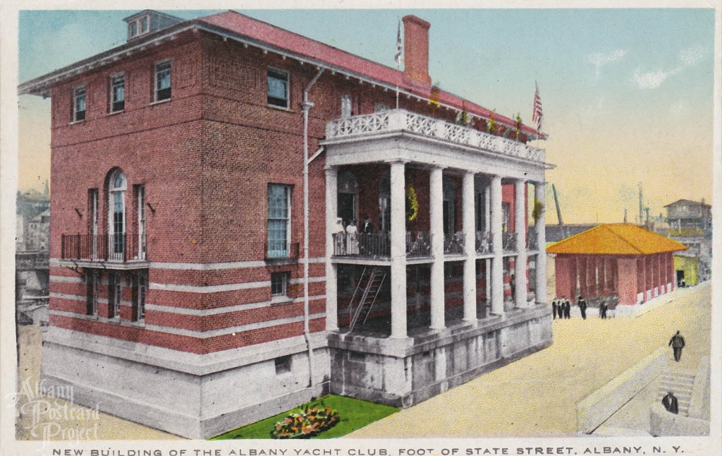 New Building of the Albany Yacht Club, Foot of State Street